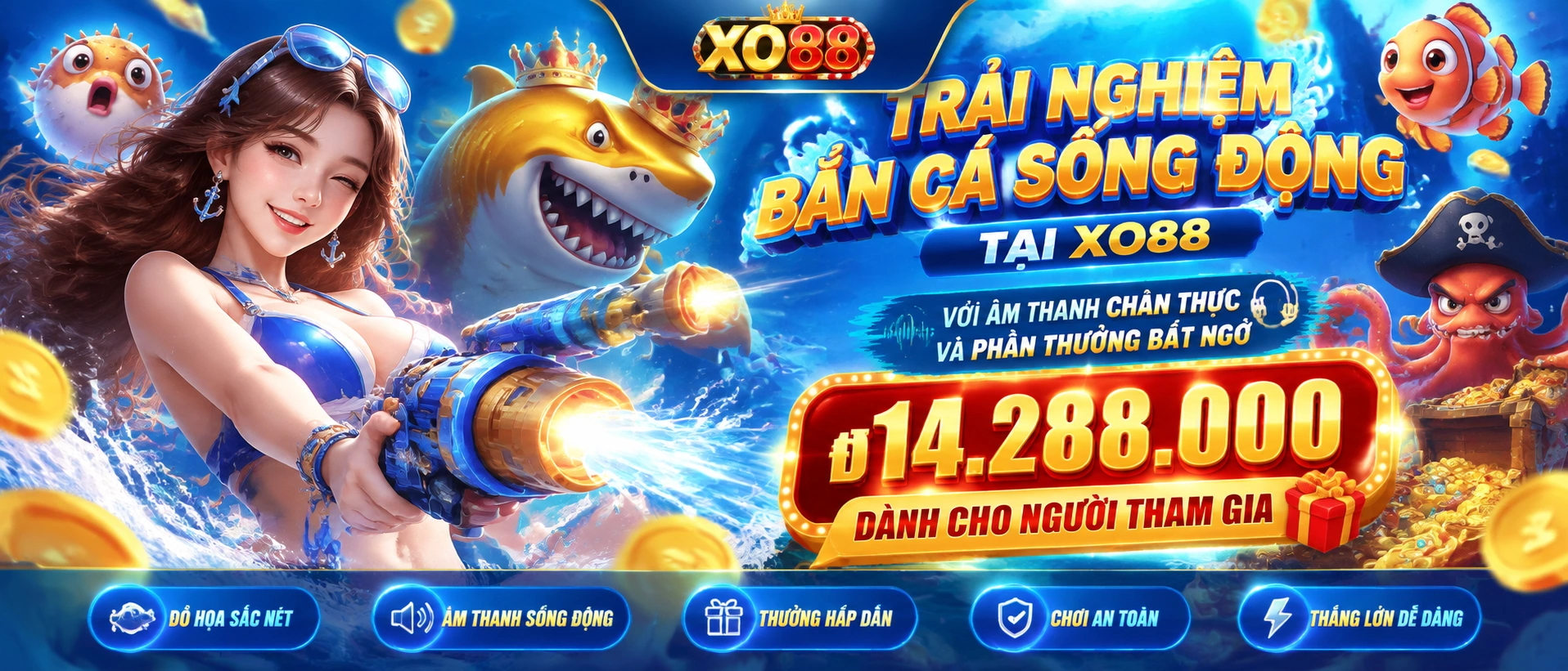 Game Bắn Cá Jackpot XO88